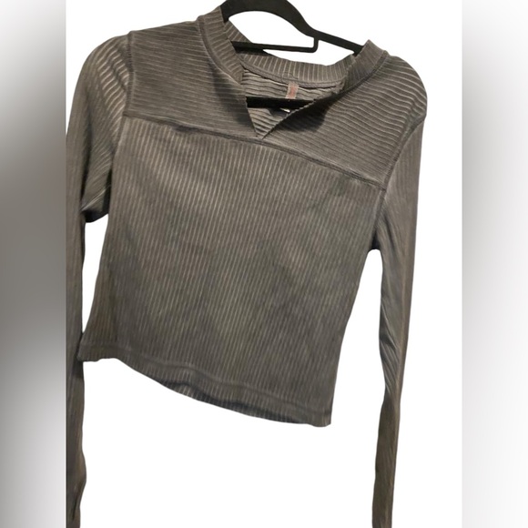 NWOT Free People flare pants and long sleeve top set Size L - Picture 2 of 7